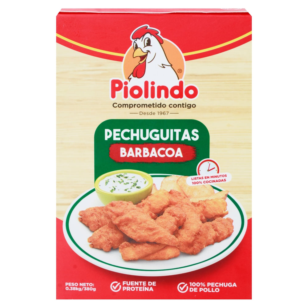Comprar Piolindo Pechuga Barbacoa - 380 g | Walmart Guatemala - Paiz ...