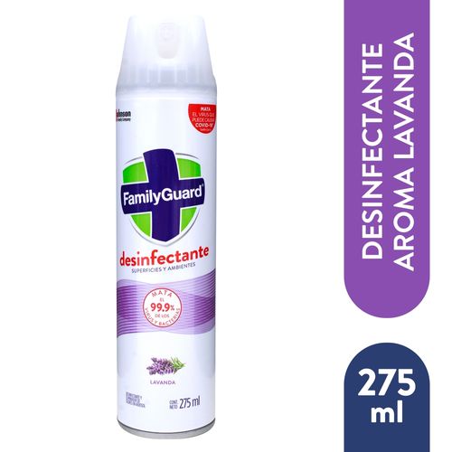Desinfectante Family Guard aerosol lavanda - 275 ml