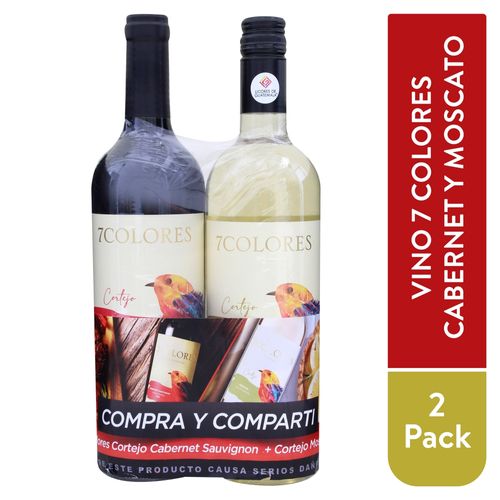 7 Colores Cortejo Cab Mas Moscato 1500Ml