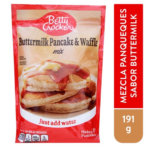 Mezcla Betty Crocker Pancakes  Mantequilla - 191gr