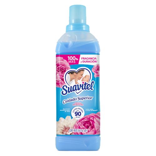 Suavizante de Telas Suavitel, Cuidado Superior Fresca Primavera -850 ml