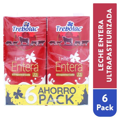 Leche Entera Trebolac blanca -6000ml