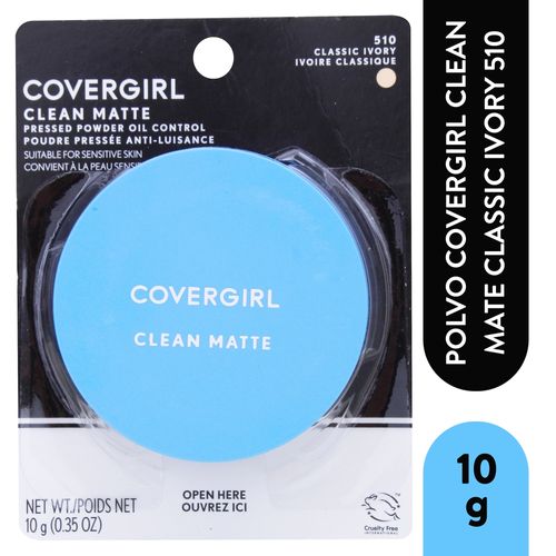 Polvo Covergirl clean matte 510 classic ivory - 10 g