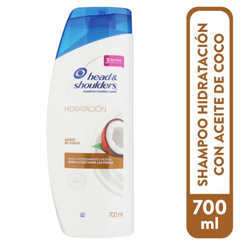 Shampoo Head & Shoulders Hidratación Aceite de Coco 700ml