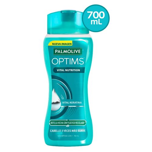 Shampoo Palmolive Optims Vital Nutrition con Vital Keratina - 700 ml