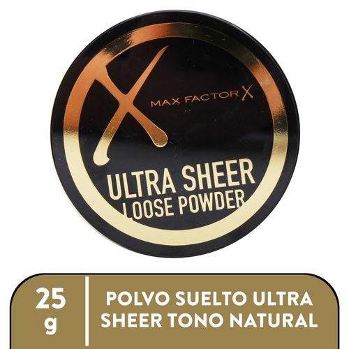 Polvo suelto Max Factor ultra sheer tono natural - 25 g