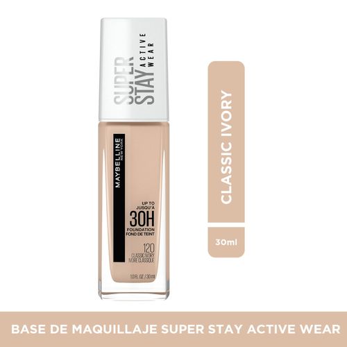 Base de maquillaje Maybelline NY SuperStay Full Coverage Active Wear Classic Ivory