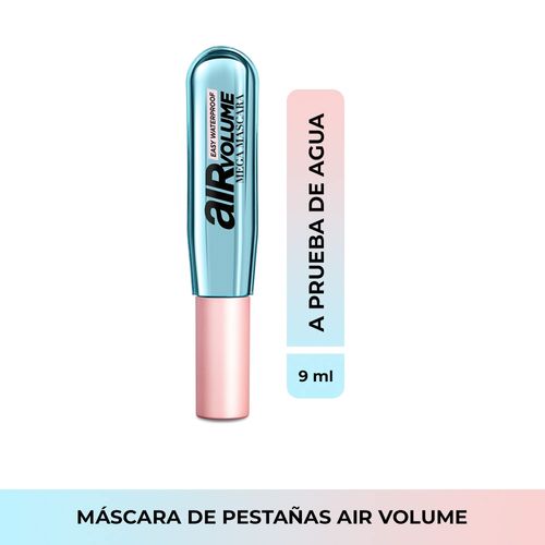 Mascara Loreal Wtp Blackest Black 9Ml