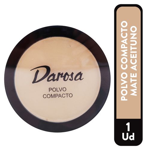 Maq Darosa Polvo Compacto Matte Aceituno