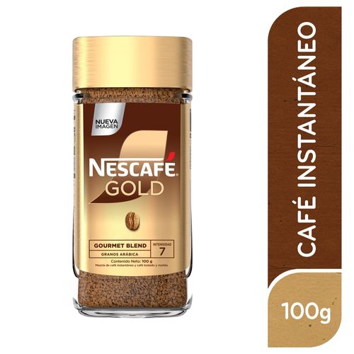 Café Instantáneo Nescafé Gold Frasco - 100g