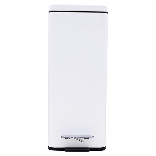 Basurero Rectangula Acero Inox Pedal 15l