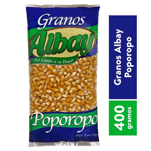 Maiz Alvay Poporopo Empaque - 400 g