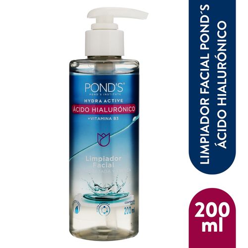 Ponds Limp Facial Acido Hialuron 200ml