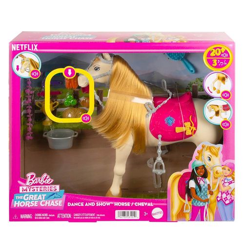 Muñeca Barbie Caballo Con Movimiento Y Sonidos