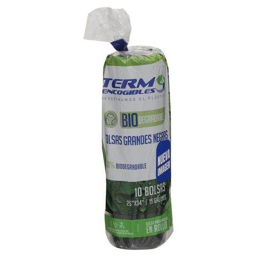 Bolsa Termoencogibles Basura Biotermo Negra - 10 uds