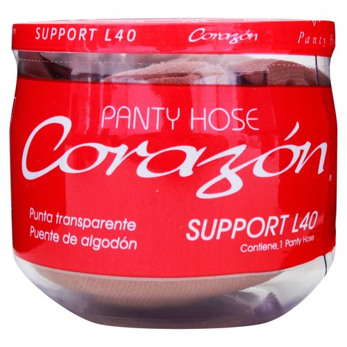 Panty Corazon Support Tarro Natural T G