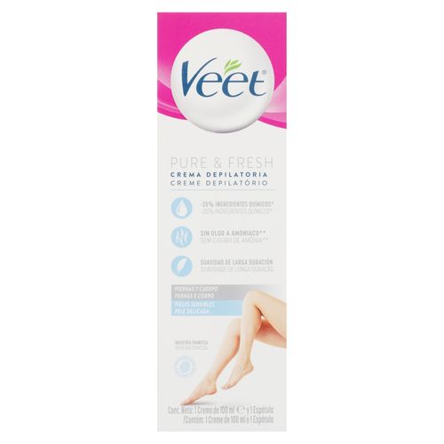 Veet Crema Depilatoria Piel Sensib 100Ml