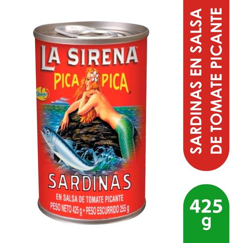 Sardina La Sirena  Pica Pica En Sals Pican 155Gr