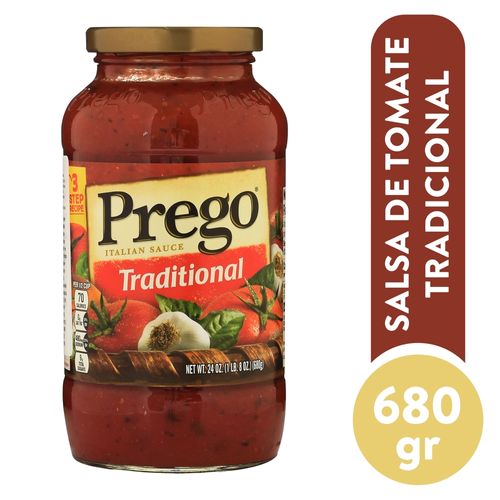 Salsa Prego De Tomate Tradicional - 680 g