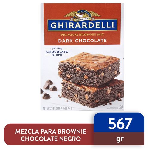 Mezcla Ghirardelli Brownie Chocolate - 567 g