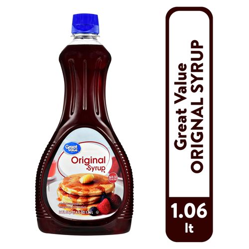 Sirope Great Value Maple Original - 1070ml