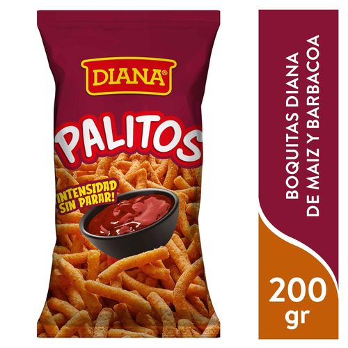 Boquitas Diana De Maiz Y Barbacoa 200Gr