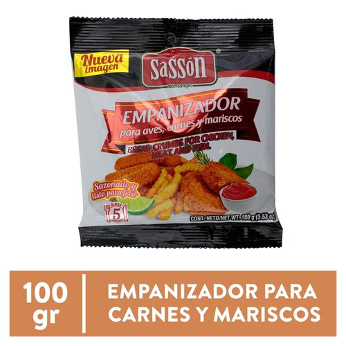 Empanizador Sasson Seasoned Caja - 100gr