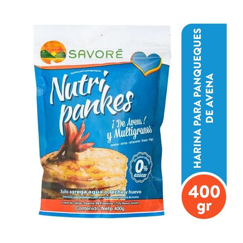 Harina Nutri pankes Savore De Avena Multigrano - 400gr