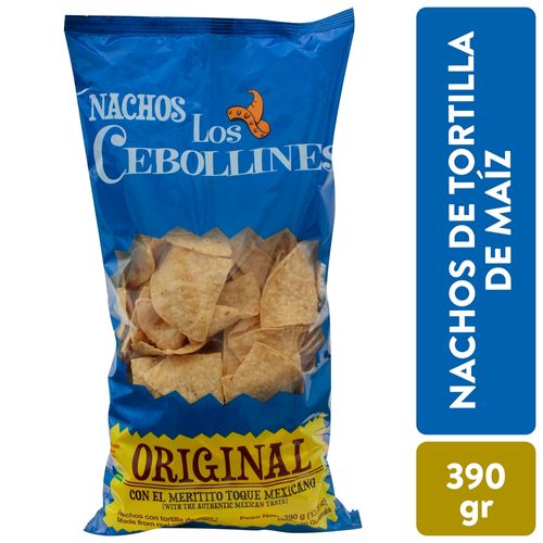 Nachos Los Cebollines Original - 390gr