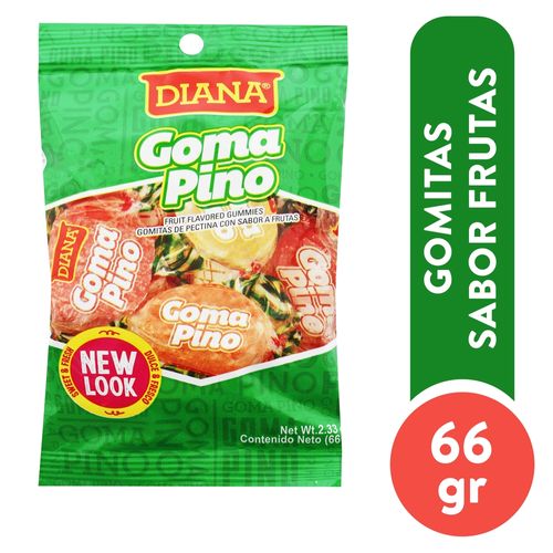 Gomita Pino De Diana Con Sabor A  Frutas