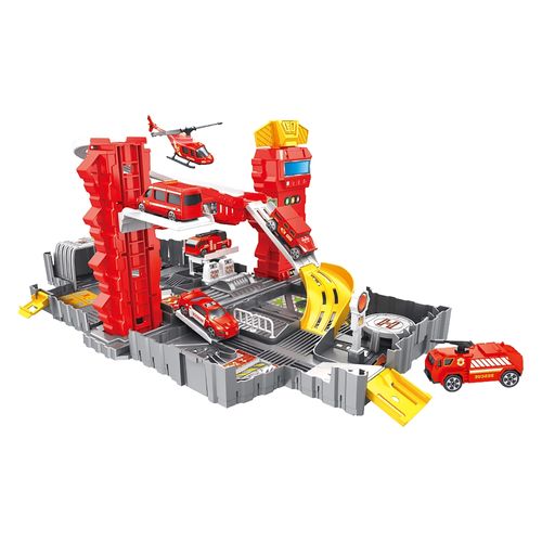 Centro de bomberos Adventure Force kit de juego