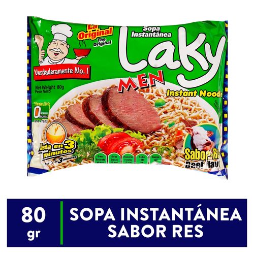 Sopa Laky Men Sobre Res 80 Gr