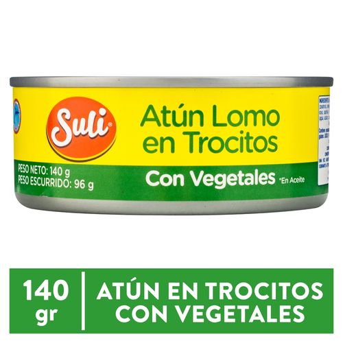 Atún Suli trocitos con vegetales - 140 g