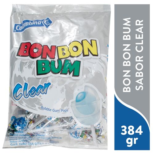 Bon Bon Bum Clear Colombina 384gr