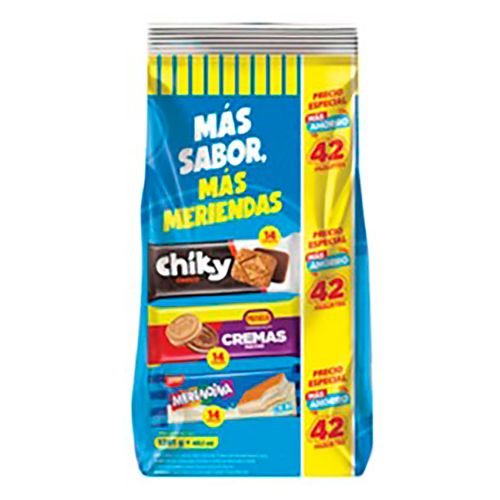 Galleta Pozuel Surtida Chiky Crema - 1281 g