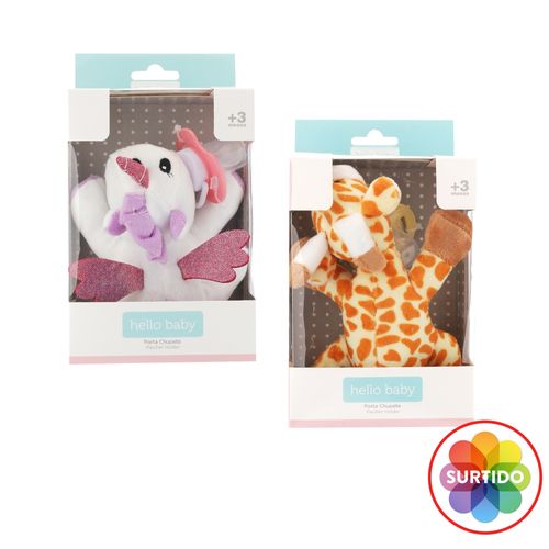 Peluche Con Chupeta Bebe Hello Baby