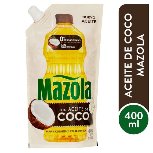 Aceite Mazola Con Coco 400 Ml