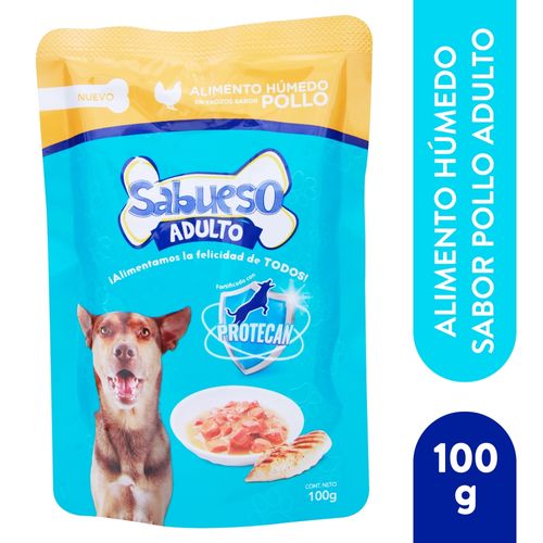 Alimento Húmedo Sabueso sabor Pollo - 100 g