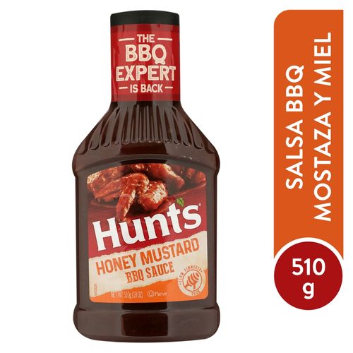 Salsa Bbq Honey Mustard Hunts - 510 g