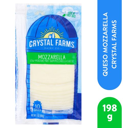 Mozzarella Shingled Slices 10Slices198Gr