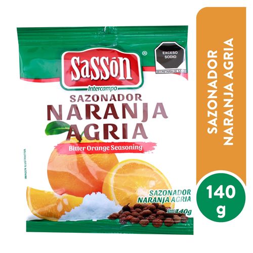 Sasson Naranja Agria Sobre 140Gr