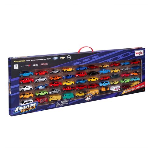 Super Set De 50 Vehiculos 1 64 Die Cast