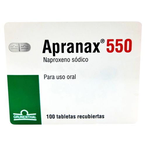 S Apranax 550Mg 100 Tabs Blist X 10T