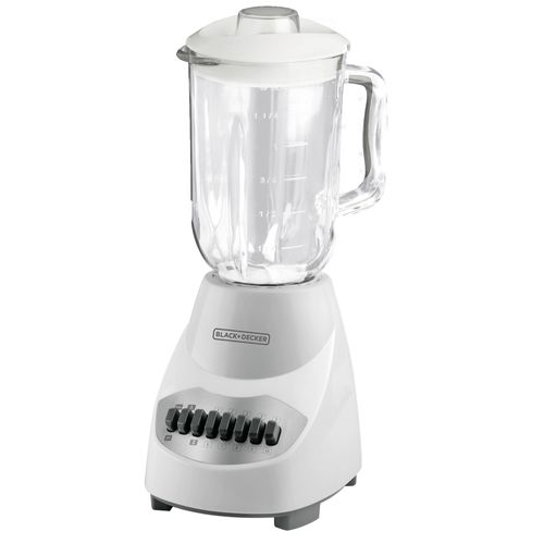 Licuadora BLACK+DECKER Turbo Pro 10 Velocidades, Blanco BLBD10GW1