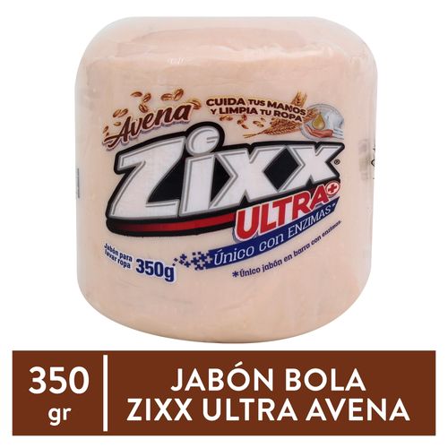 Jabón Bola Zixx Ultra Avena - 350 g