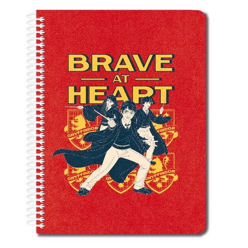 Cuaderno Nottas Pro Brave At Heart 3 Materias - 120 Hojas