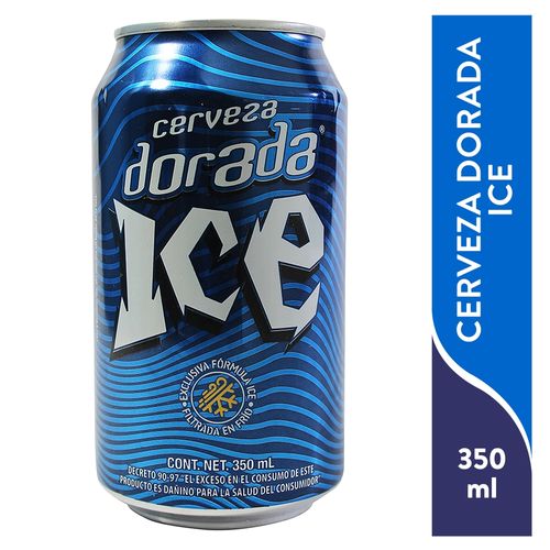 Cerveza Dorada Ice Lata Unidad 340Ml