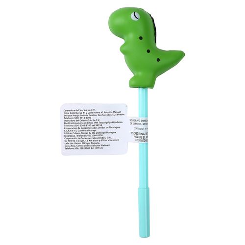 Bolígrafo Pen + Gear con diseño dinosaurio negro