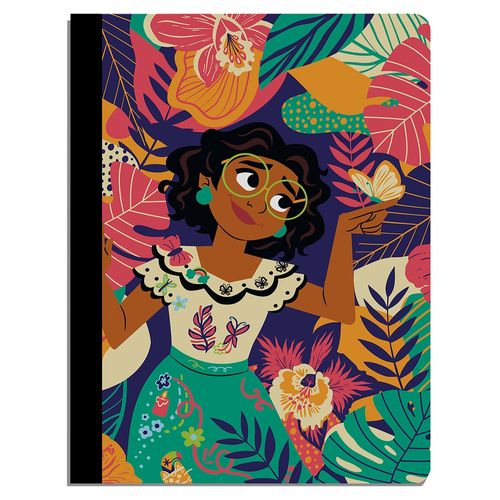 Cuaderno Encanto Cosido Grande Rayas -  100 Hojas