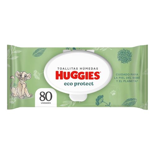 Toalla Humeda Huggies Eco Protect 80 Ea